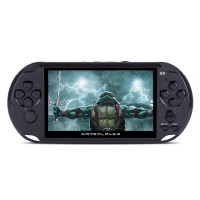 CoolBaby X9 Handheld Game Console 8GB 5.0 Inch Screen Built-in Classic Games MP5 Player